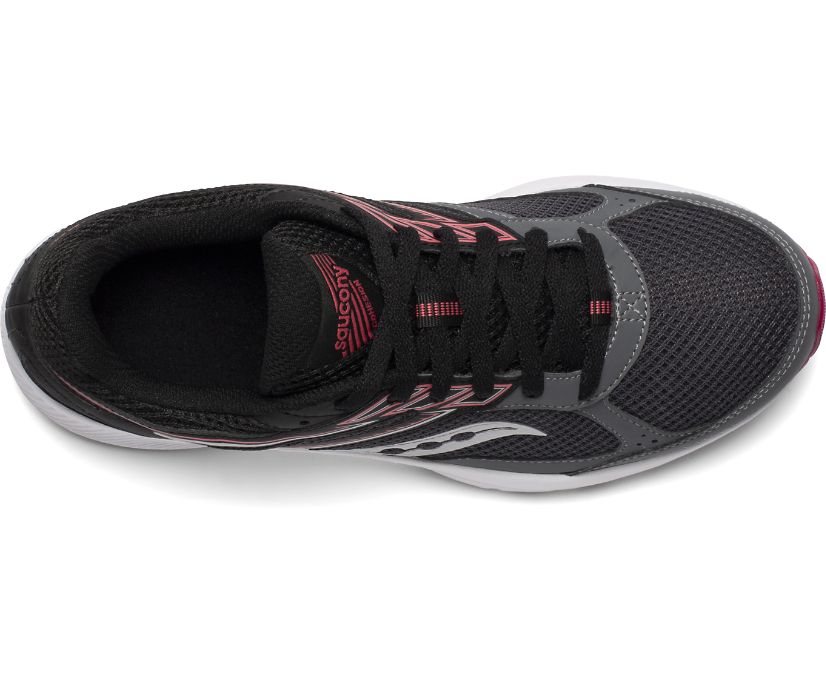 Saucony Cohesion 14 Women's Running Shoes Grey / Coral | AU 093GSOL